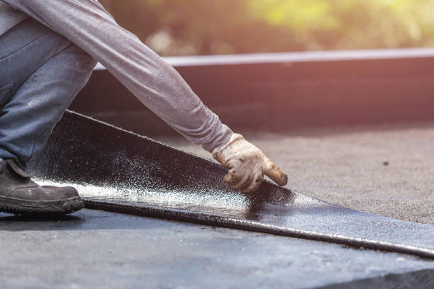 Professional Exterior Waterproofing technician working in Moscow, OH